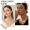 1 Strand Natural Keshi Pearl Cultured Freshwater Pearl Beads Strands PEAR-HS0001-26C-6