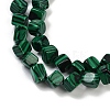 Synthetic Malachite Beads Strands G-A257-A11-01-4