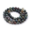 Natural Indian Agate Beads Strands X-G-S259-31-6mm-2