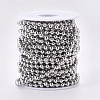 304 Stainless Steel Ball Chains CHS-F009-01E-P-3