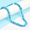 Natural Magnesite Beads Strands TURQ-P001-02A-02-5