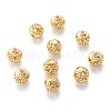 Alloy Hollow Beads PALLOY-P238-10G-RS-1