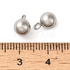 Non-Tarnish 304 Stainless Steel Charms STAS-A093-01D-P-3