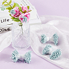 Gypsum with Cotton Cord Artificial Flower Core LS-DIY-WH20007-36A-06-3