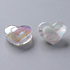 Transparent Acrylic Beads TACR-S152-08B-06-3