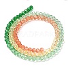 Transparent Painted Glass Beads Strands LS-DGLA-A034-T3mm-A04-5
