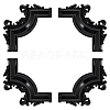 PVC Carved Self-adhesion Applique FIND-WH0149-22A-1