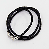 Braided Leather Cords LS-NCOR-D002-533mm-17-1