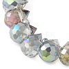 Electroplate Glass Beads Strands EGLA-D030-17H-3