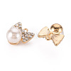 Alloy Rhinestone Pendants PALLOY-Q435-002-RS-2