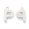 Non-Tarnish 201 Stainless Steel Charms STAS-C021-06P-P-2