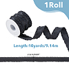 10 Yards Polyester Pleated Edged Ribbon for Clothing Decoration DIY-FI0001-13A-2