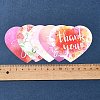 Coated Paper Thank You Greeting Card DIY-FS0007-76C-4