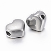 304 Stainless Steel Beads STAS-H398-25P-2