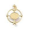 Opaque Resin Pendants KK-G419-09G-03-3