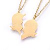 304 Stainless Steel Pendant Necklaces NJEW-O104-13-3