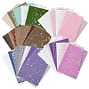 10 Sets 5 Colors Invitation Card Scrapbook Paper Pad DIY-SP0004-48-6