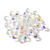 Transparent Glass Charms LS-X1-GLAA-P070-A04-2