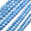 Natural Malaysia Jade Beads Strands G-L645-A01-4mm-15-2