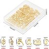 15 Sets 5 Colors Notes Symbol Alloy Cabochons DIY-OC0008-21-2