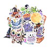 50Pcs Halloween Cartoon Paper Self-Adhesive Picture Stickers STIC-C010-26-1