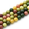 Natural Quartz Beads Strands G-N355-8mm-04-1