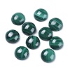 Natural Malachite Cabochons G-R476-01-6mm-1