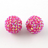 AB-Color Resin Rhinestone Beads RESI-S315-18x20-09-1