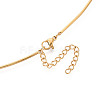 304 Stainless Steel Torques Necklaces NJEW-N061-01G-3