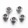 Tarnish Resistant 304 Stainless Steel Beads STAS-H394-08P-1