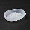 Oval Draining Soap Dish Silicone Molds DIY-C056-02-5