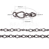 Iron Handmade Chains Mother-Son Chains CHSM012Y-B-2
