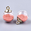Glass Ball Pendants X-GLAA-T003-03E-2