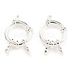 304 Stainless Steel Spring Ring Clasps STAS-G190-17S-D-1