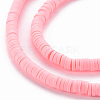 Handmade Polymer Clay Bead Strands CLAY-T002-4mm-71-3