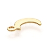 201 Stainless Steel Charms STAS-B001-11G-3