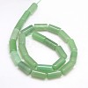 Natural Gemstone Green Aventurine Beads Strands G-L166-02-3