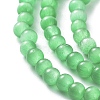 Cat Eye Beads Strands CE-F022-4mm-08-4