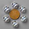 Transparent Acrylic Beads TACR-S152-06B-SS2113-3