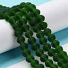 Transparent Glass Beads Strands EGLA-A044-T8mm-MD24-2