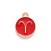 Alloy Enamel Pendants LS-ENAM-S124-01B-07A-2