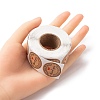 Kraft Paper Thank You Sticker Rolls STIC-YW0001-04-4
