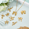 9Pcs 9 Styles 201 Stainless Steel Pendants STAS-BBC0007-64-3
