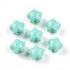 Opaque Acrylic Beads SACR-T017-37A-1