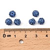 Polymer Clay Rhinestone Beads RB-H284-6MM-2-3