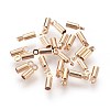 Brass Cord Ends X-KK-F768-04LG-2