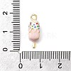 Food Theme Alloy Enamel Pendants X-FIND-C075-10B-G-3