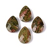 Natural Unakite Pendants G-N362-13O-1
