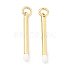 Brass Enamel Pendants KK-G416-36G-01-1