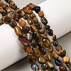Natural Pietersite Beads Strands G-A286-A01-01-1